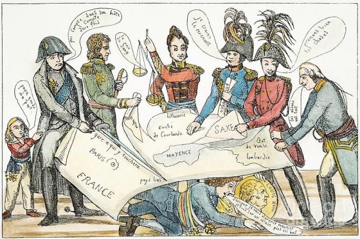 Congress of vienna political cartoon