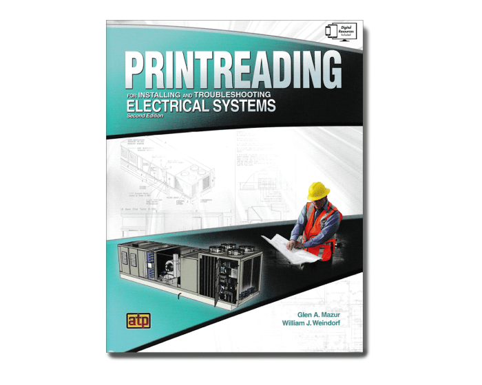 Printreading for installing and troubleshooting electrical systems