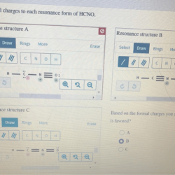 Formal resonance charges add form each below chegg solved transcribed text show