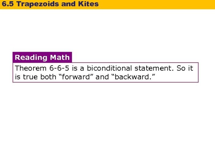 Notes 6 6 properties of kites and trapezoids