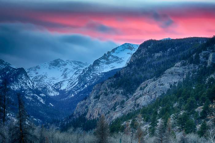 Mountains rocky colorado mountain wallpaper park national photography aerial sunset flare